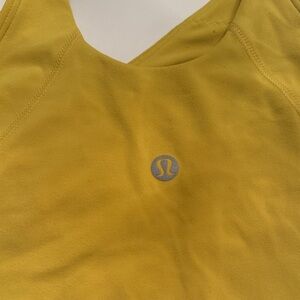 lululemon athletica Yellow Tank Top